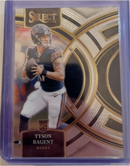 2023 Panini Select Premier Level #123 Tyson Bagent — front