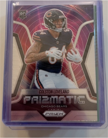 2025 Panini Prizm #20 Colston Loveland Prizmatic — front