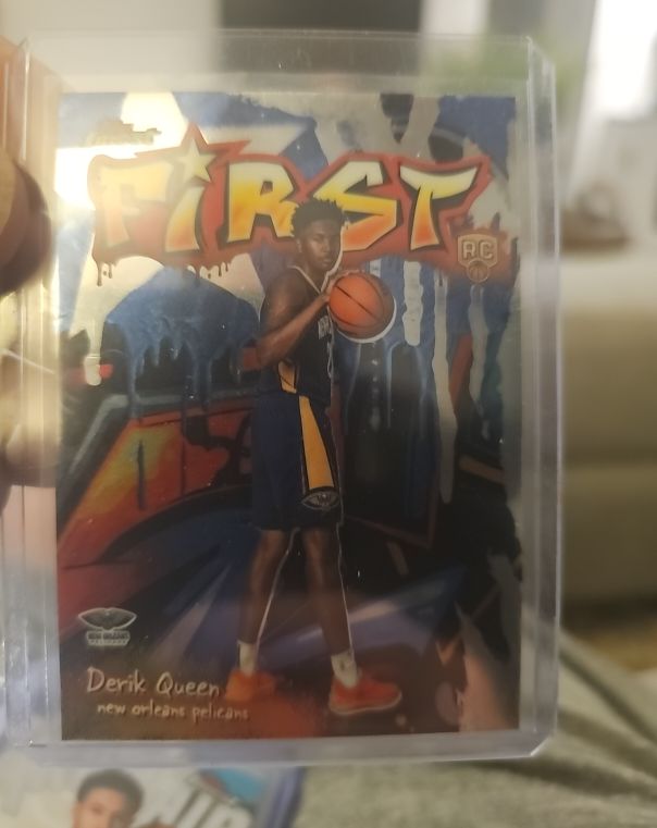 2025-26 Topps Finest #F-13 Derik Queen — front