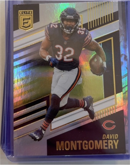 2022 Panini Donruss Elite #70 David Montgomery — front