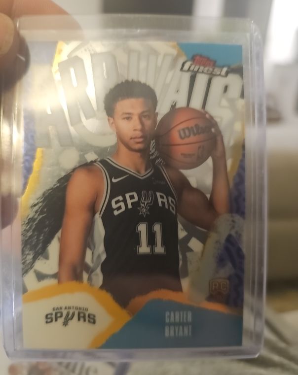 2025-26 Topps Finest Arrivals #A-14 Carter Bryant — front