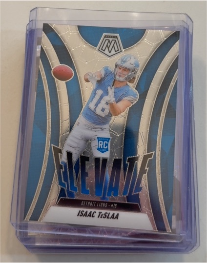 2025 Panini Mosaic Elevate #8 Isaac TeSlaa — front