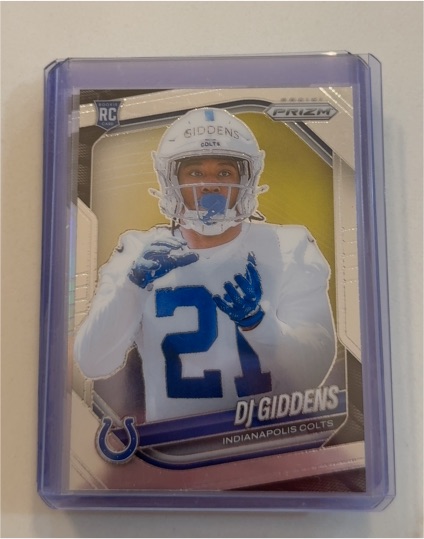 2025 Panini Prizm #383 DJ Giddens — front