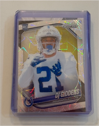 2025 Panini Prizm #383 DJ Giddens — front