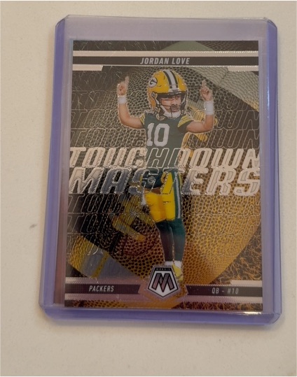 2025 Panini Mosaic Touchdown Masters #15 Jordan Love — front