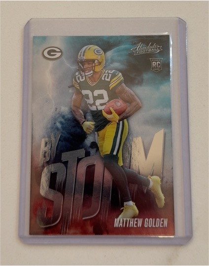 2025 Panini Absolute By Storm #11 Matthew Golden — front