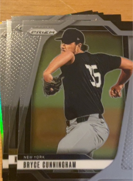 2025 Panini Prizm #32 Bryce Cunningham — front