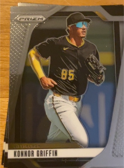 2025 Panini Prizm #199 Konnor Griffin — front