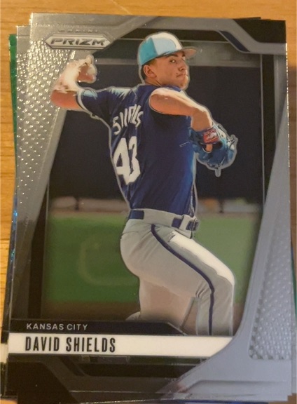 2025 Panini Prizm #270 David Shields — front