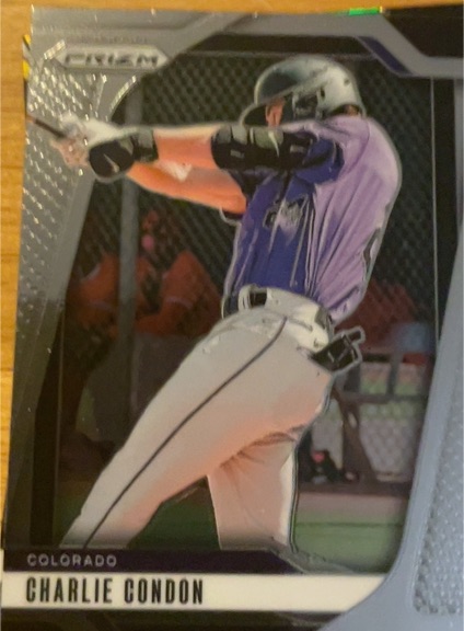 2025 Panini Prizm #142 Charlie Condon — front