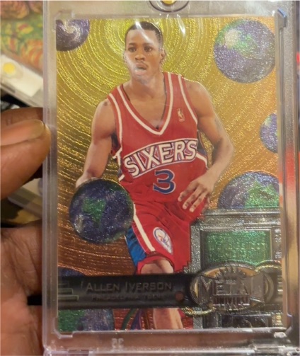 1997-98 Skybox Metal Universe #20 Allen Iverson — front