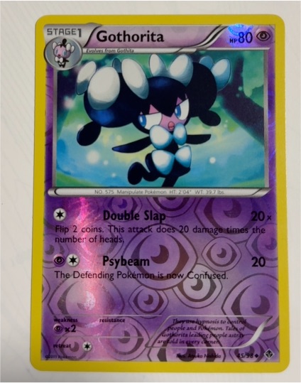 2011 Pokémon Black & White Emerging Powers #45 Gothorita — front