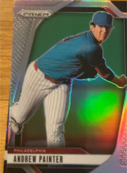 2025 Panini Prizm #153 Andrew Painter — front