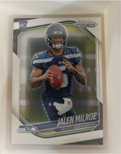2025 Panini Prizm #317 Jalen Milroe — front