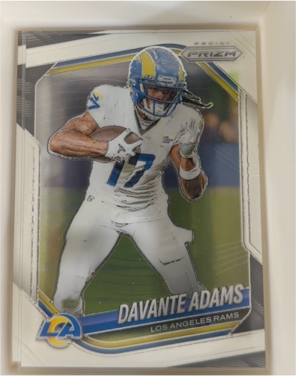 2025 Panini Prizm #104 Davante Adams — front