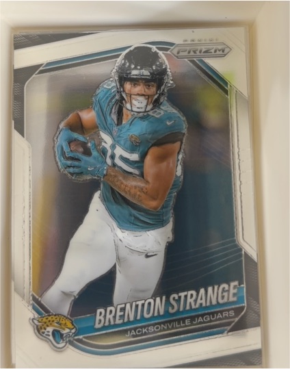 2025 Panini Prizm #136 Brenton Strange — front