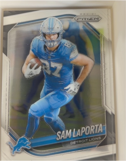 2025 Panini Prizm #122 Sam LaPorta — front
