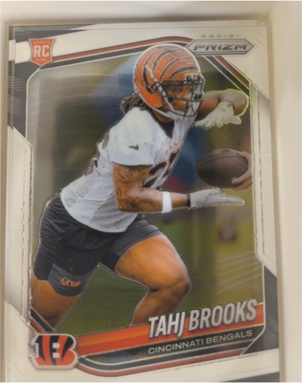 2025 Panini Prizm #335 Tahj Brooks — front