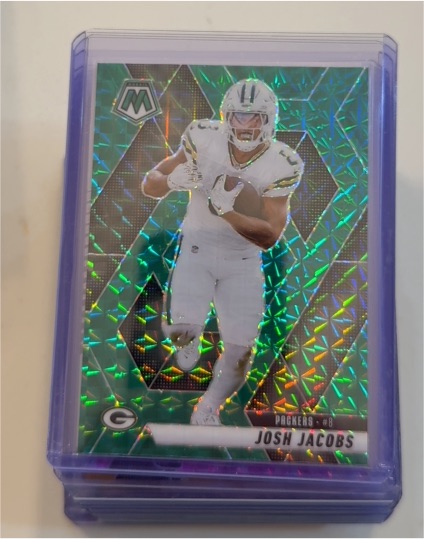 2025 Panini Mosaic #156 Josh Jacobs — front