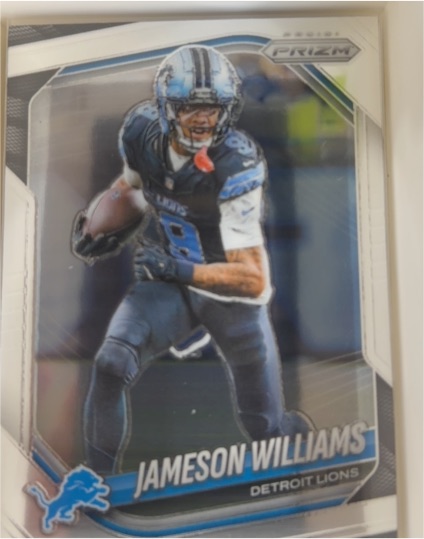 2025 Panini Prizm #276 Jameson Williams — front