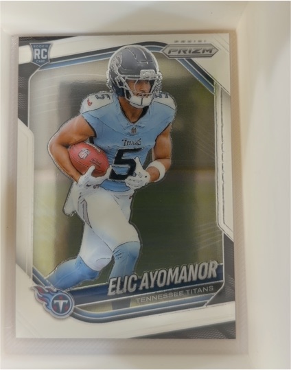 2025 Panini Prizm #321 Elic Ayomanor — front
