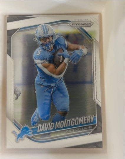 2025 Panini Prizm #164 David Montgomery — front