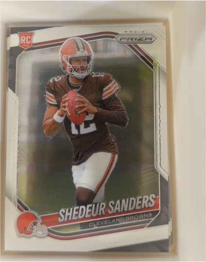2025 Panini Prizm #302 Shedeur Sanders — front