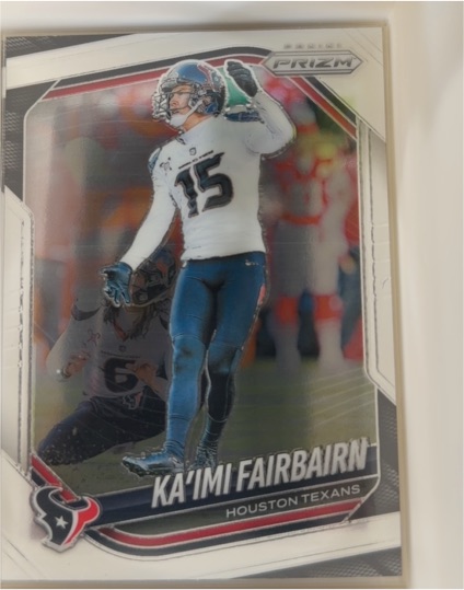 2025 Panini Prizm #148 Ka'imi Fairbairn — front
