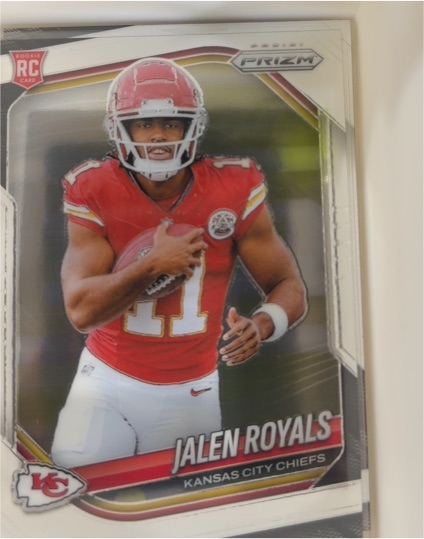 2025 Panini Prizm #341 Jalen Royals — front