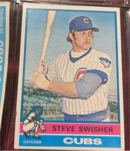 1976 Topps #173 Steve Swisher — front