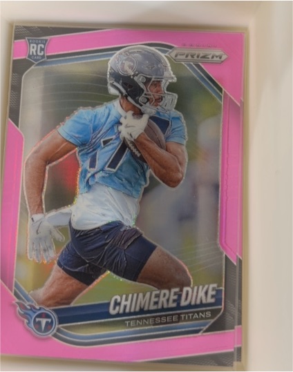 2025 Panini Prizm #396 Chimere Dike — front