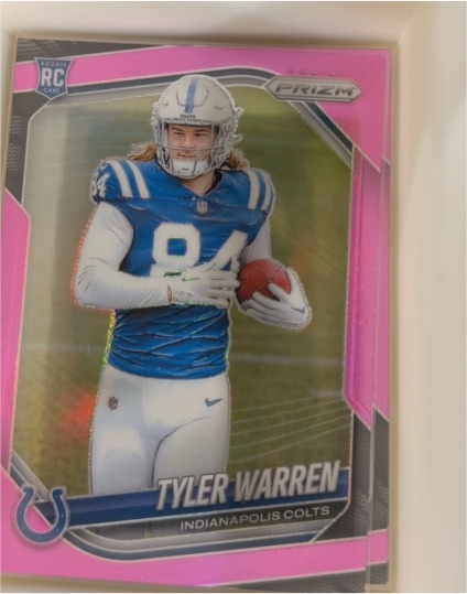 2025 Panini Prizm #339 Tyler Warren — front