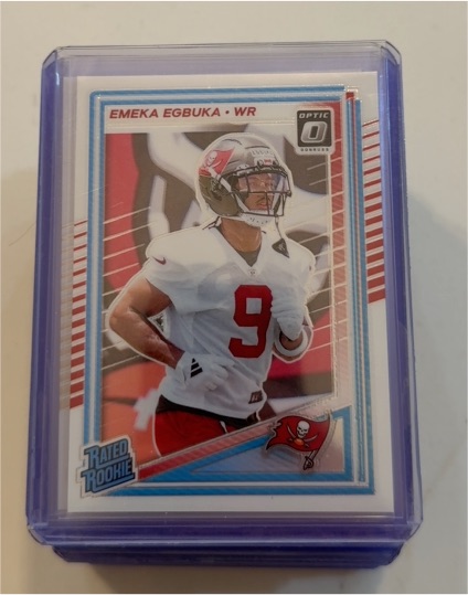 2025 Panini Donruss Optic #265 Emeka Egbuka — front
