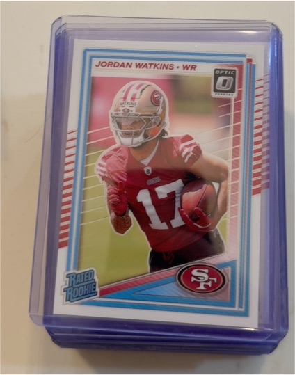 2025 Donruss Optic #289 Jordan Watkins — front