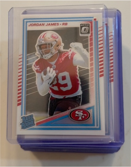 2025 Panini Donruss Optic #278 Jordan James — front