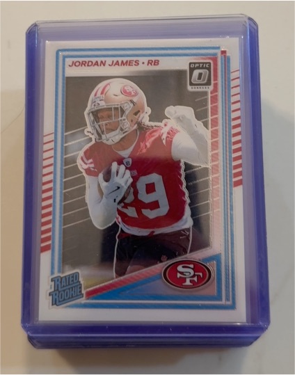 2025 Panini Donruss Optic #278 Jordan James — front