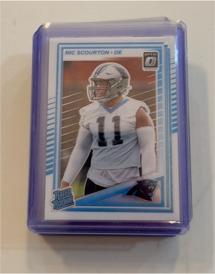 2025 Panini Donruss Optic #270 Nic Scourton — front