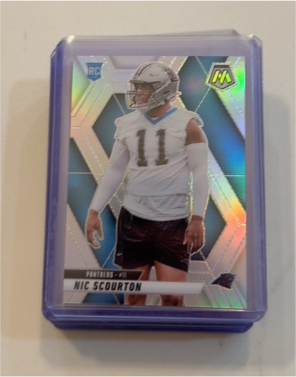 2025 Panini Mosaic #391 Nic Scourton — front