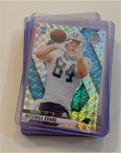 2025 Panini Mosaic #344 Mitchell Evans — front