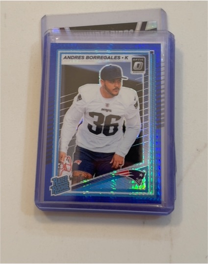 2025 Panini Donruss Optic #287 Andres Borregales — front