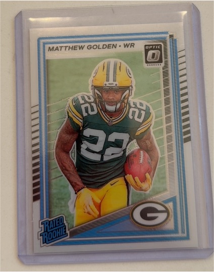 2025 Panini Donruss Optic #205 Matthew Golden — front