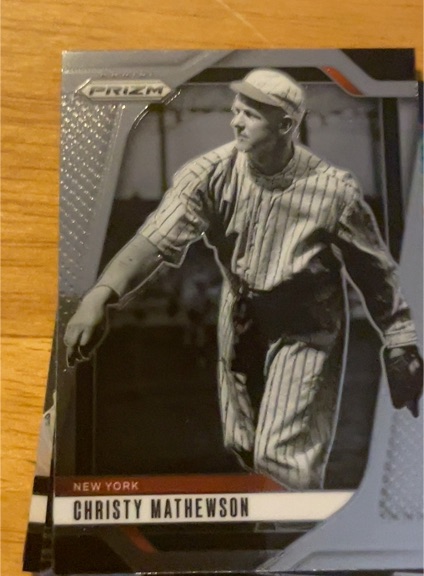 2025 Panini Prizm #129 Christy Mathewson — front