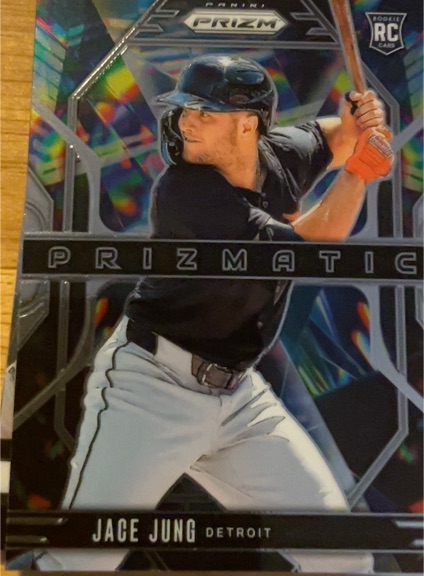 2025 Panini Prizm #3 Jace Jung Prizmatic Insert — front