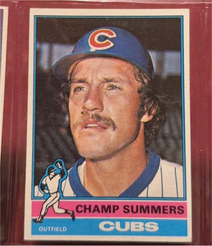 1976 Topps #299 Champ Summers — front