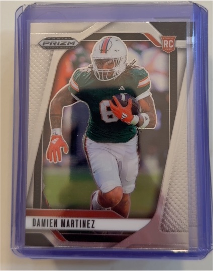 2025 Panini Prizm Draft Picks #58 Damien Martinez — front