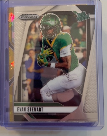 2025 Panini Prizm Draft Picks #100 Evan Stewart — front