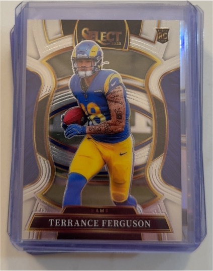 2025 Panini Select #20 Terrance Ferguson Rookie Card — front