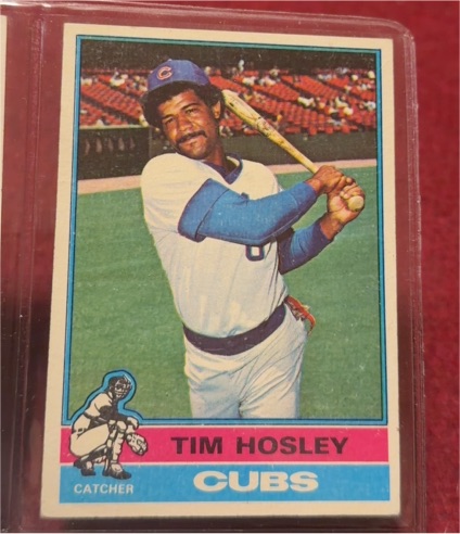 1976 Topps #482 Tim Hosley — front
