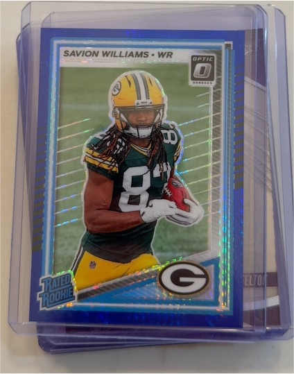 2025 Donruss Optic #221 Savion Williams — front
