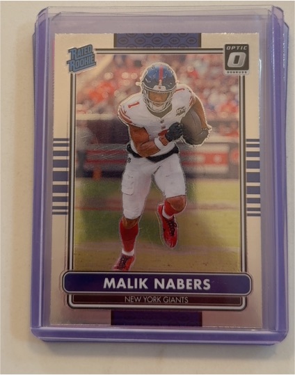 2024 Donruss Optic #5 Malik Nabers 2014 Retro Series — front